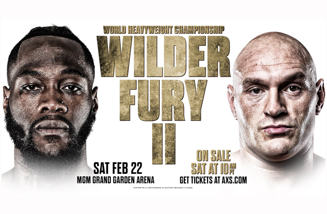 Wilder Against Fury II Set For Vegas